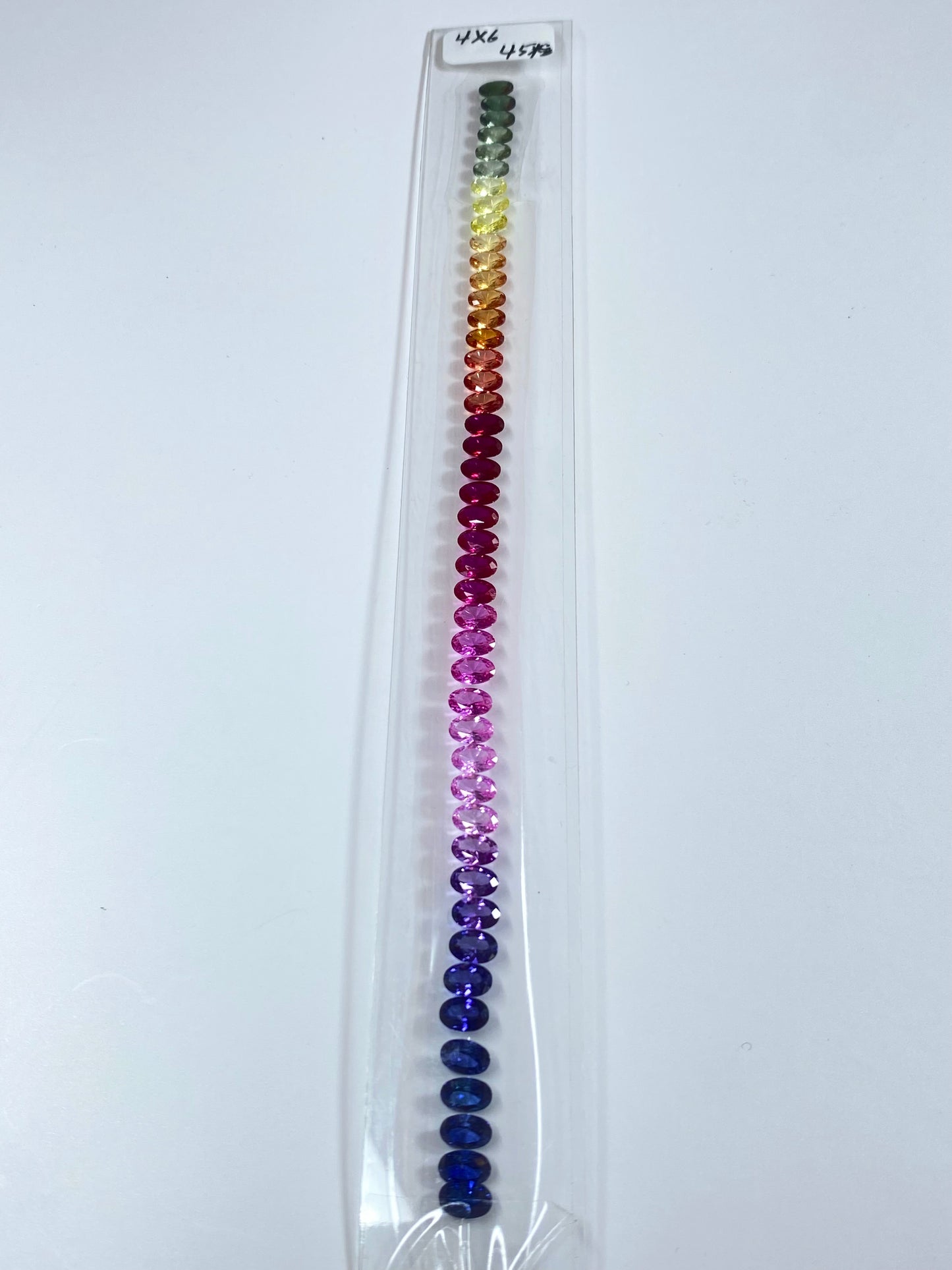 ZAFIRO RAINBOW LAB OVAL 4 X 6 MM