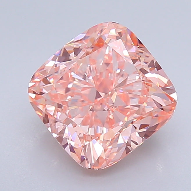 DIAMANTE IGI CUSHION FANCY INTENSE PINK 1.00 CTS VS2
