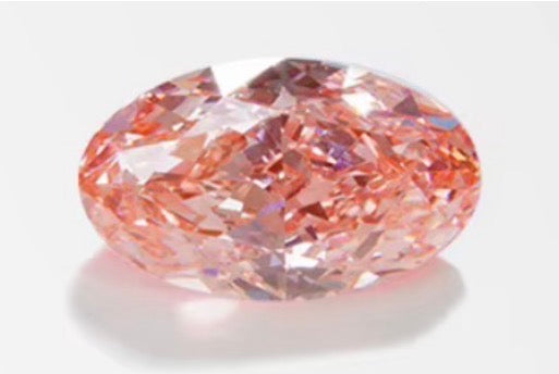DIAMANTE DE LABORATORIO IGI FANCY VIVID PINK CORTE OVAL