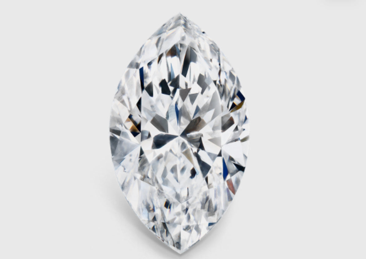 DIAMANTE DE LABORATORIO CORTE MARQUISSE 0.50 A 6 CTS CT D/VS1