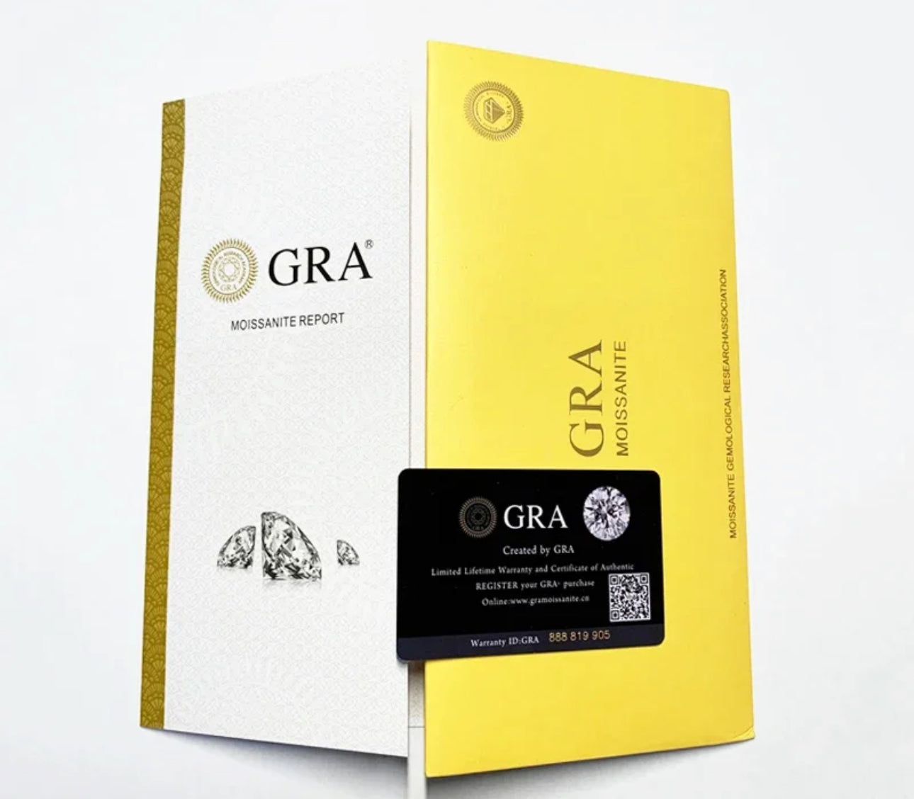 MOISSANITA GRA CORTE TRIÁNGULO 0.50CT 5X5MM