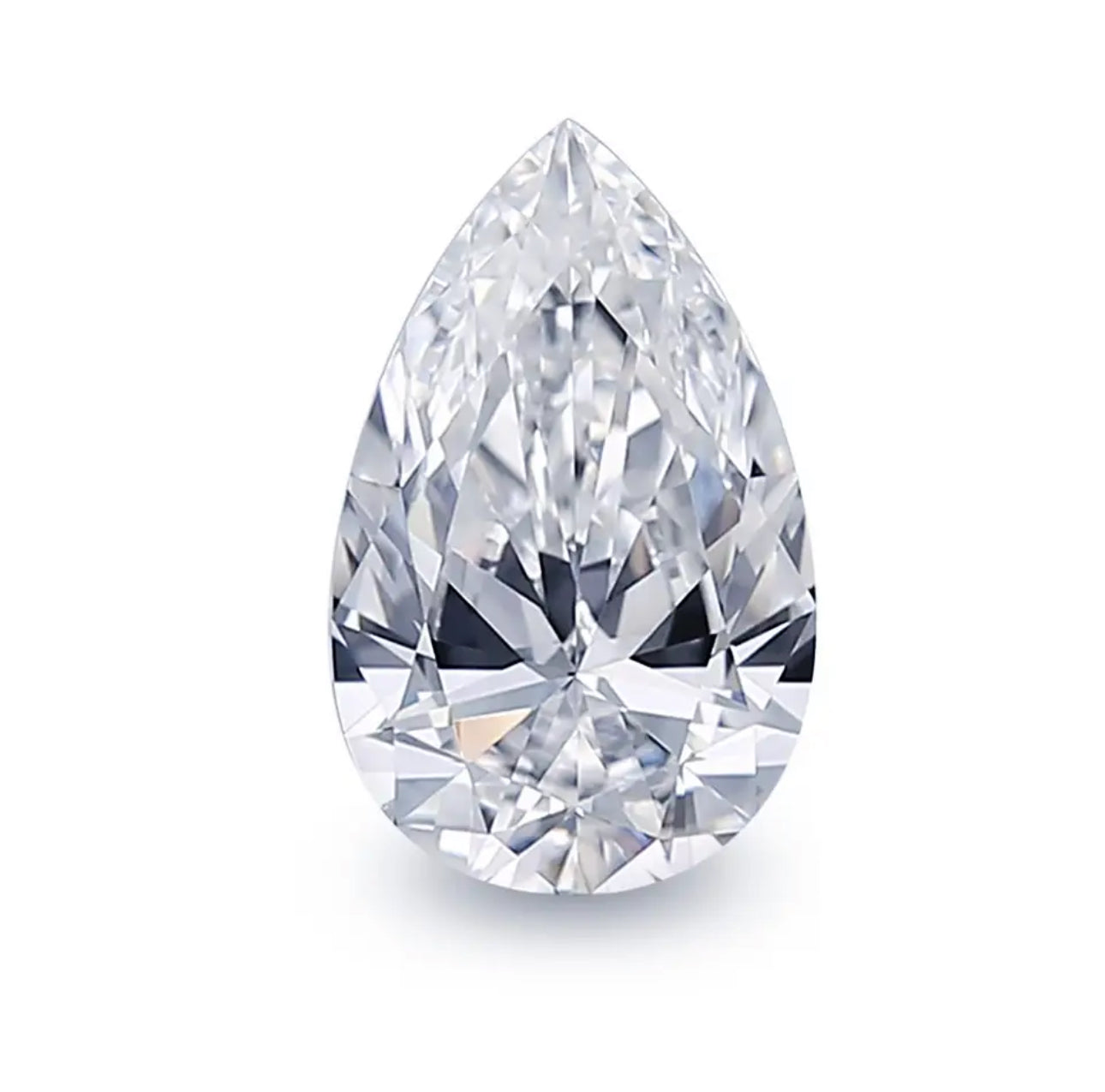 MOISSANITA CORTE PERA 2 CT 7X10 MM