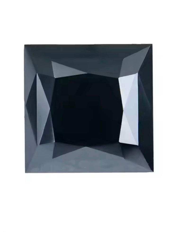 MOISSANITA NEGRA PRINCESS DE 0.50 CTS A 5 CTS