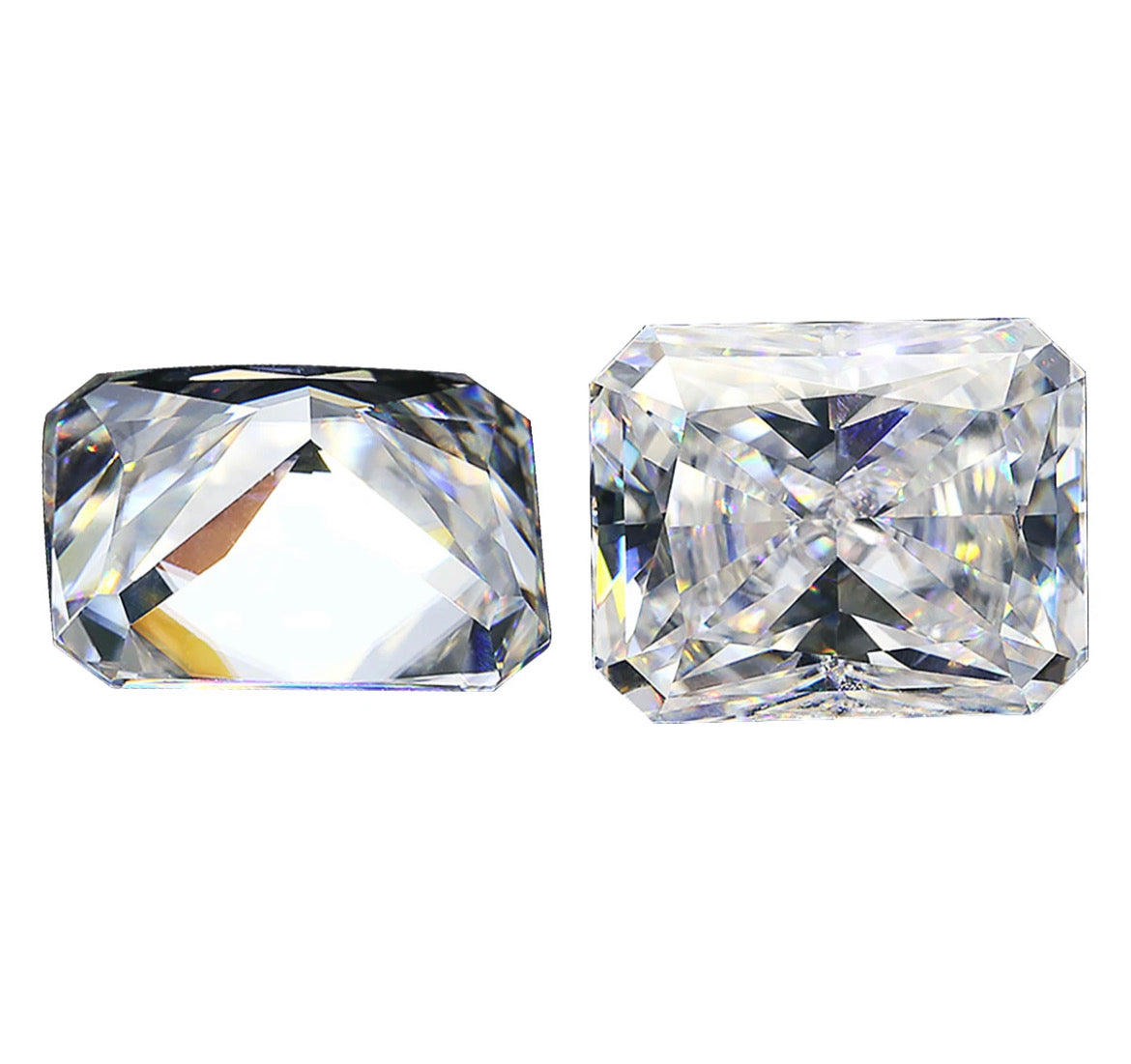 MOISSANITA CORTE RADIANTE GRA 1.00 CT 5X7 MM