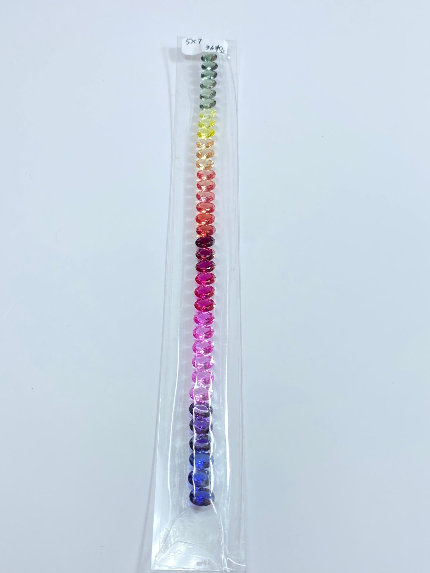 ZAFIRO RAINBOW LAB OVAL 5 X 7 MM