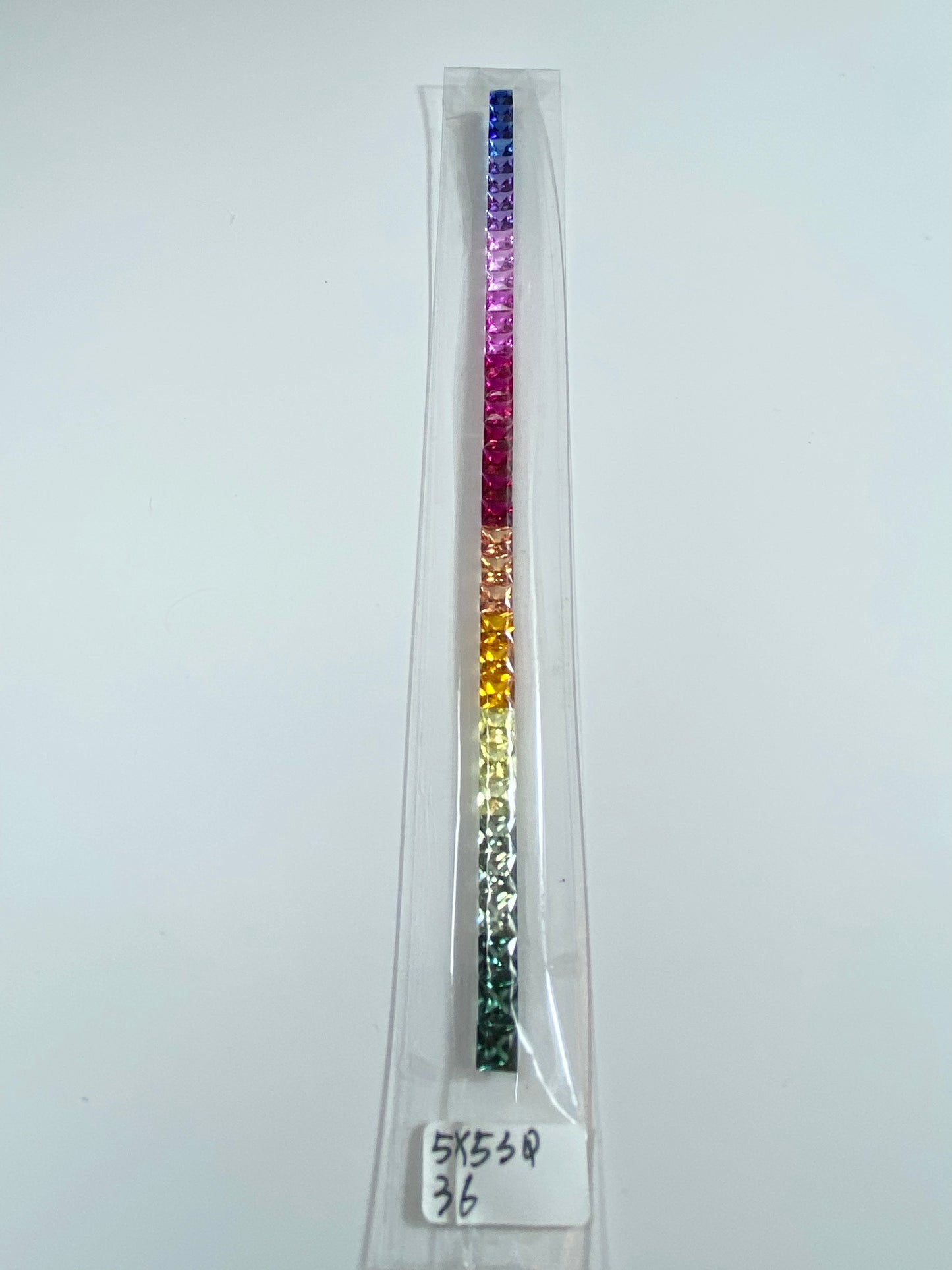 ZAFIRO RAINBOW LAB PRINCESS 5 X 5 MM