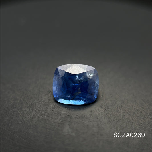ZAFIRO CUSHION 1.295 CTS 6.62 X 5.8 MM