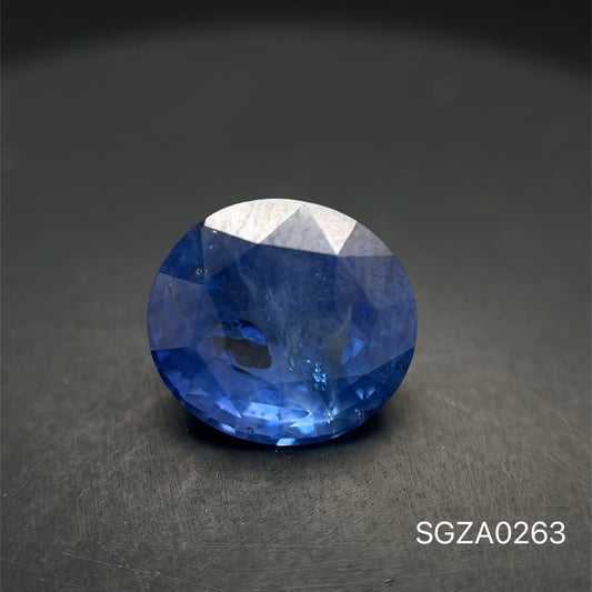 ZAFIRO REDONDO 6.04 CTS 10.6 X 9.7 MM