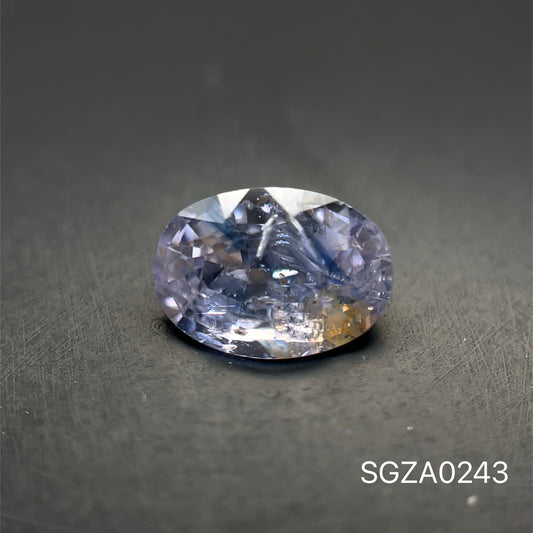 ZAFIRO CORTE OVAL 1.725 CTS  5.7 x 8.1 MM