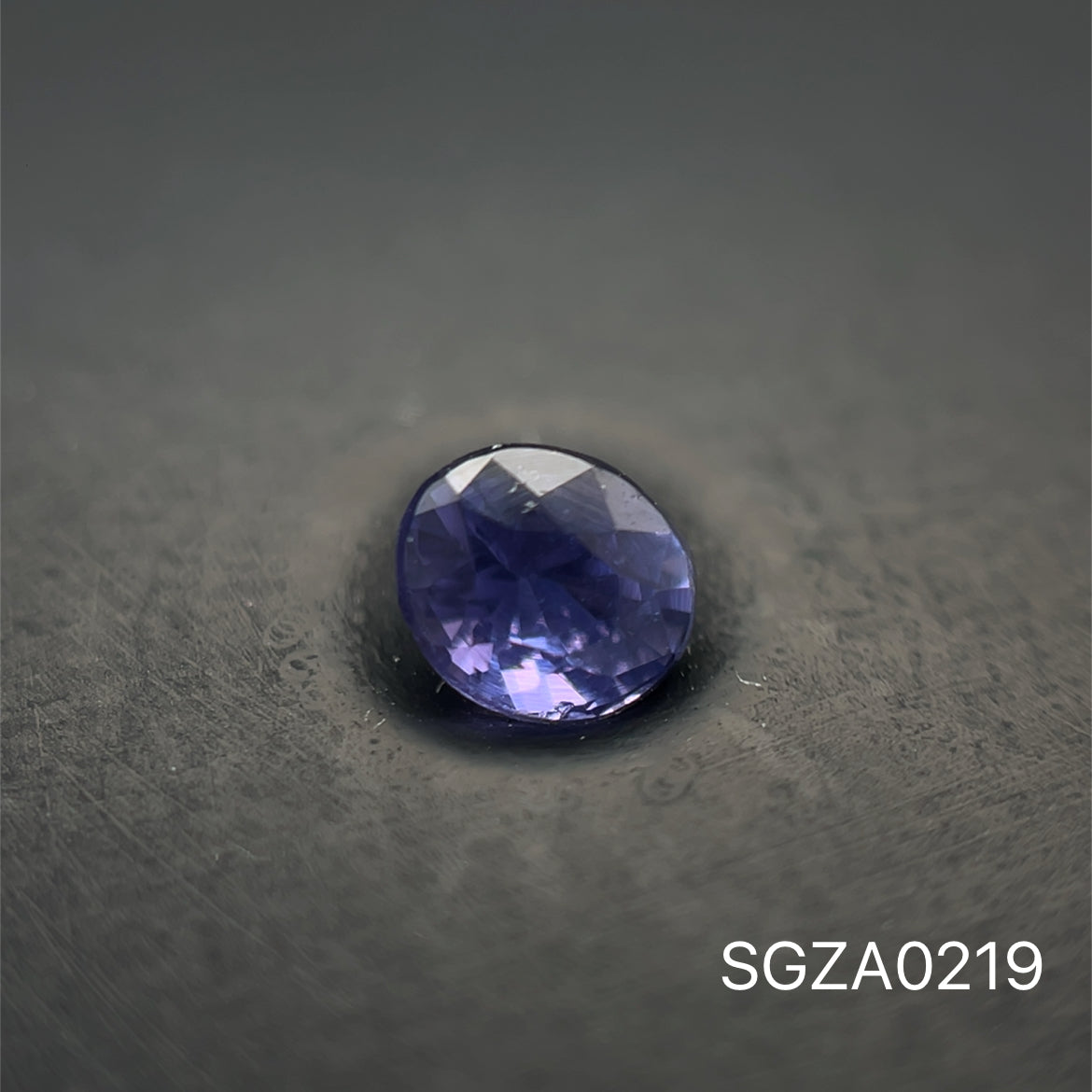 ZAFIRO CORTE OVAL 0.48 CT 4.5 X 3.8 MM