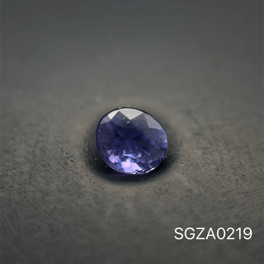 ZAFIRO CORTE OVAL 0.48 CT 4.5 X 3.8 MM