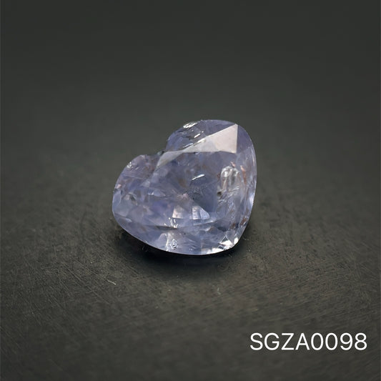 ZAFIRO CORTE CORAZÓN 2.42 CT