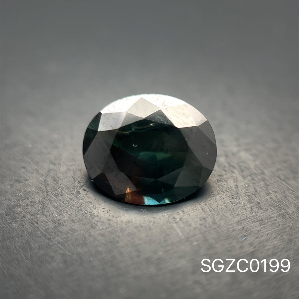 ZAFIRO CORTE OVAL 1.555CT