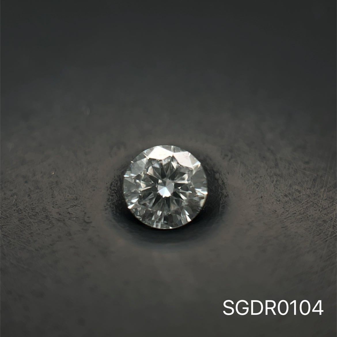 DIAMANTE BRILLANTE G SI1 0.23CT 3.8 MM