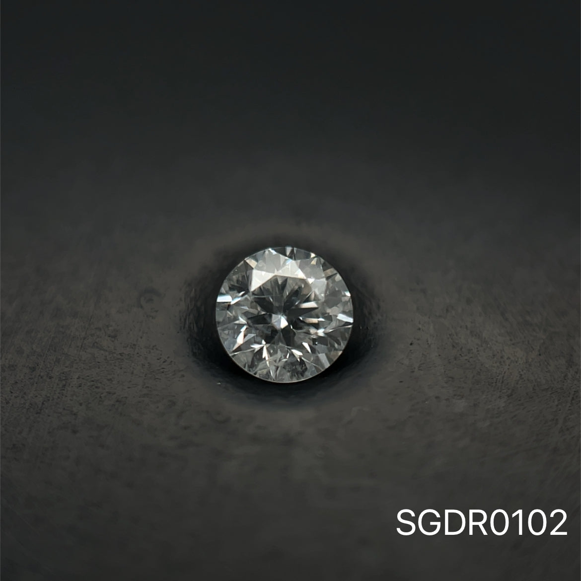 DIAMANTE BRILLANTE F VS2 0.23 CTS 3.8 MM