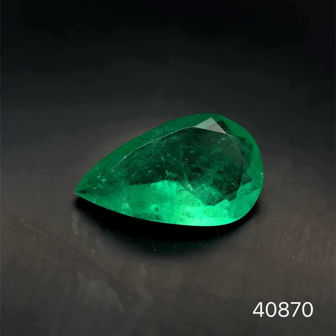 ESMERALDA CDTEC CORTE PERA 11.19 X 6.82 X 3.58 MM 1.48 CT