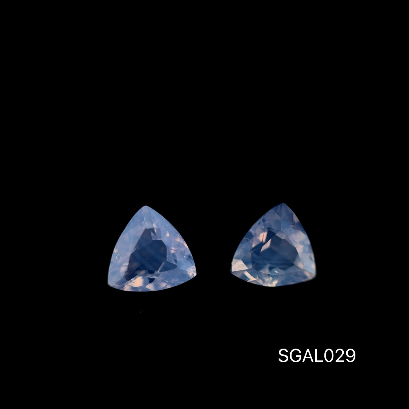 PAR AMATISTA LAVANDA TRILLON/ 3.63 CT