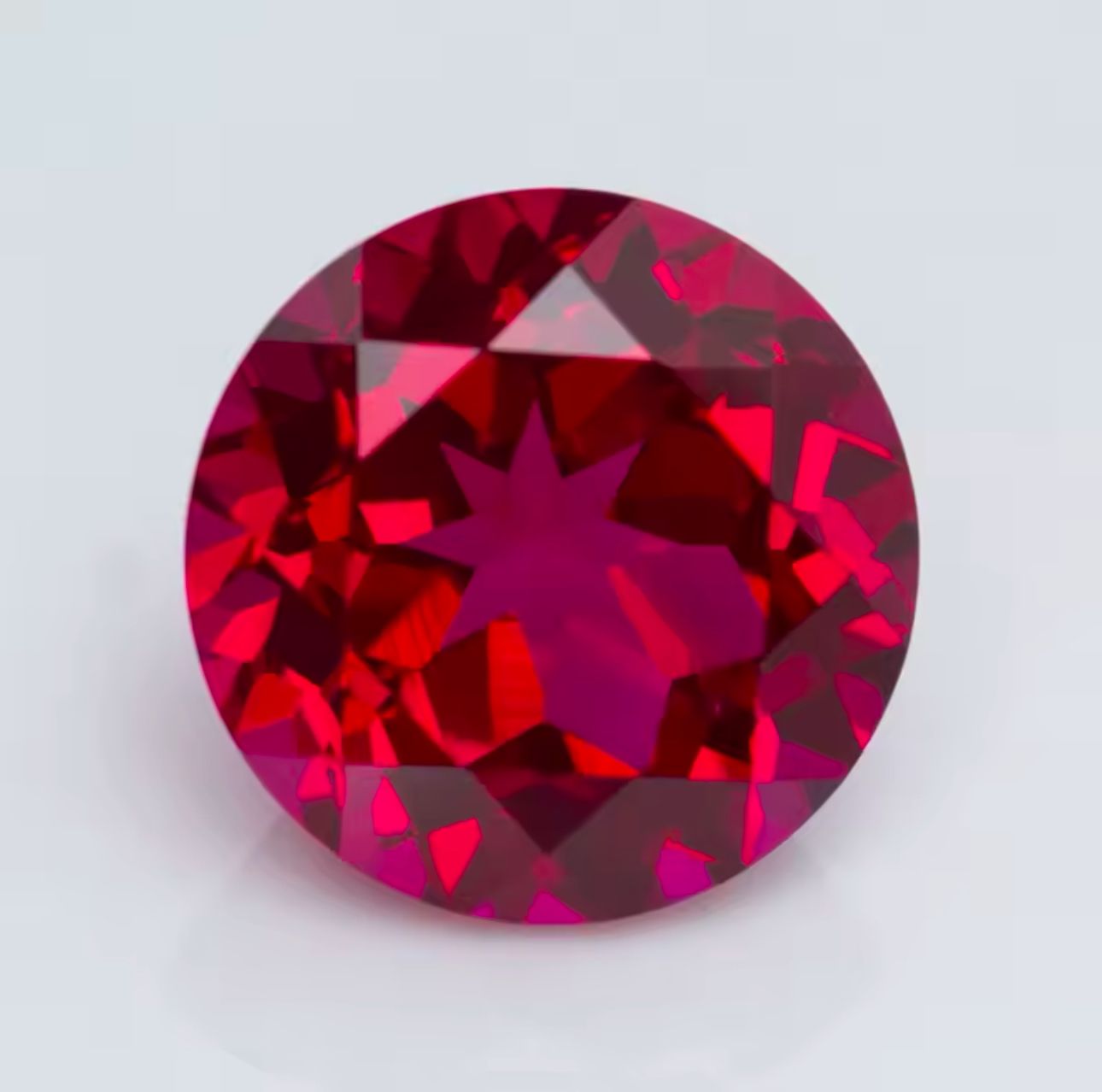 RUBÍ LAB GROWN 1.17 CT AGL CORTE REDONDO