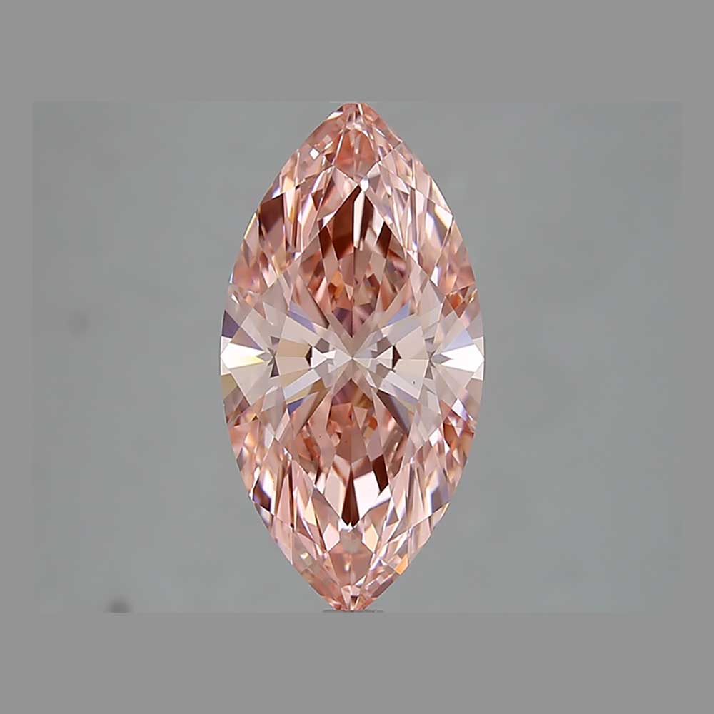DIAMANTE IGI MARQUISSE FANCY VIVID PINK 1.02 CTS VVS2