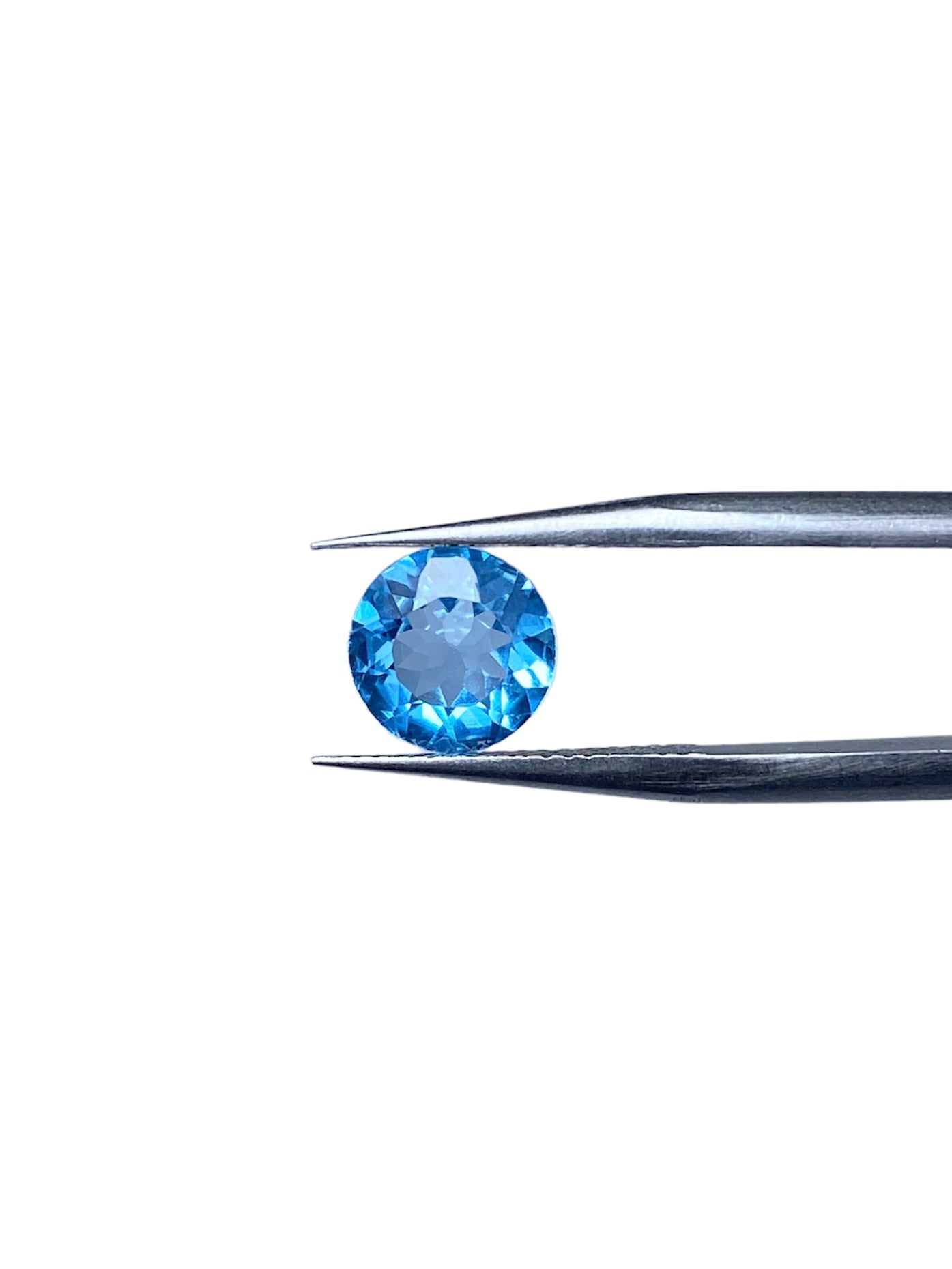 TOPACIO AZUL REDONDO 8.1 MM 2.20 CTS