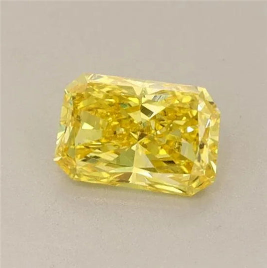 DIAMANTE  IGI RADIANTE FANCY VIVID YELLOW  1.01 CTS VS2