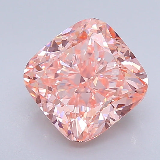 DIAMANTE IGI CUSHION FANCY INTENSE PINK 1.00 CTS VS2