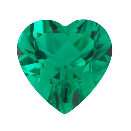 ESMERALDA LAB  AGL CORAZON  7 X 7 MM