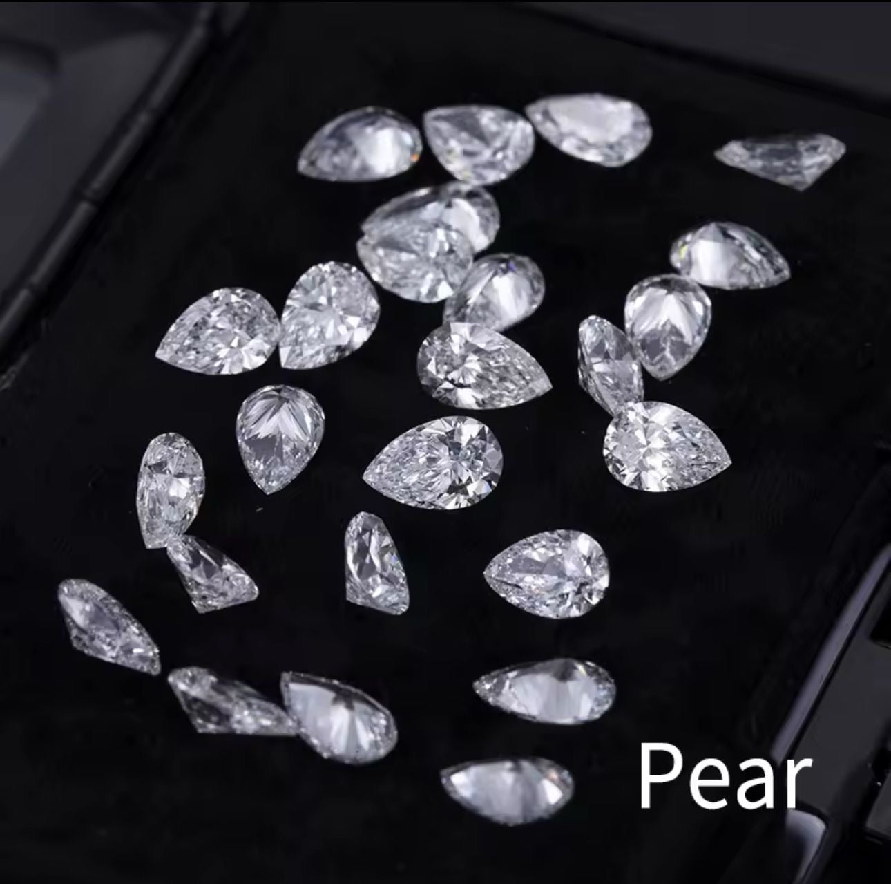 DIAMANTE LAB PERA 3 X 4 MM D VVS1