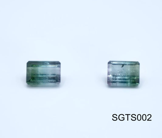 PAR DE TURMALINA 9.61 CTS 11.05 X 8 MM