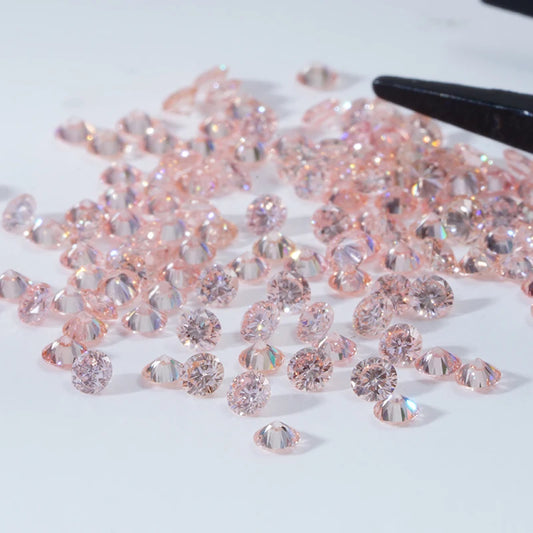 DIAMANTE DE LABORATORIO 1 - 3 MM  ROSA