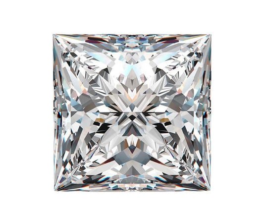 MOISSANITA CORTE PRINCESS 3 CT 8X8MM