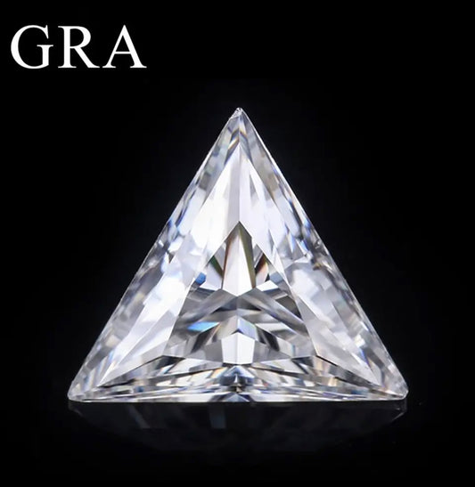 MOISSANITA GRA CORTE TRIANGULO 0.30CT 4X4MM