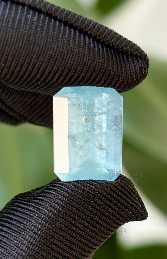 AGUA MARINA CORTE ESMERALDA 15.08 X 10.75 MM 10 CTS