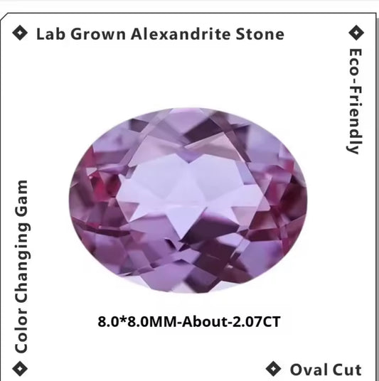 ALEJANDRITA LAB AGL OVAL  7 X 10  MM