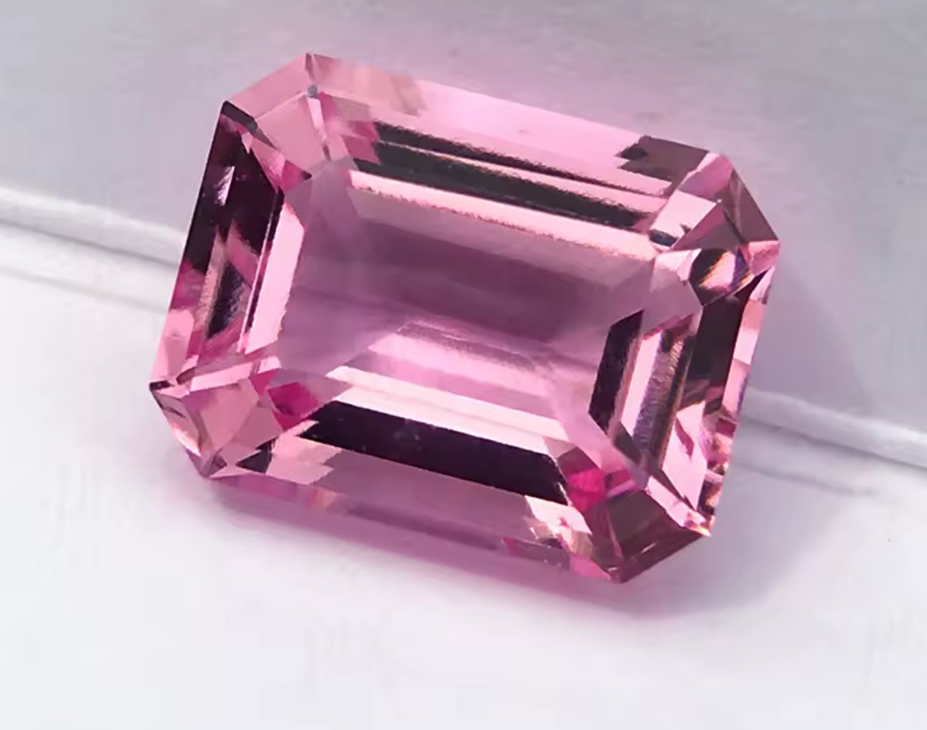ZAFIRO LAB AGL PADPARADSCHA ESMERALDA 5 X7 MM
