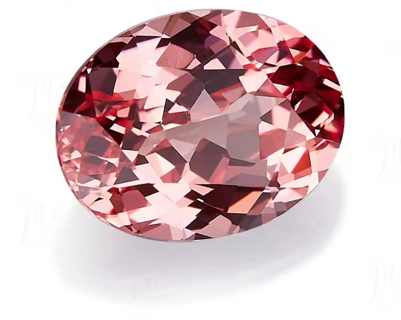 ZAFIRO LAB AGL CORTE OVAL PADPARADSCHA 7 X 9 MM