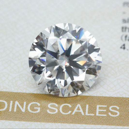 MOISSANITA GRA CORTE REDONDO 2.00 CT 8MM