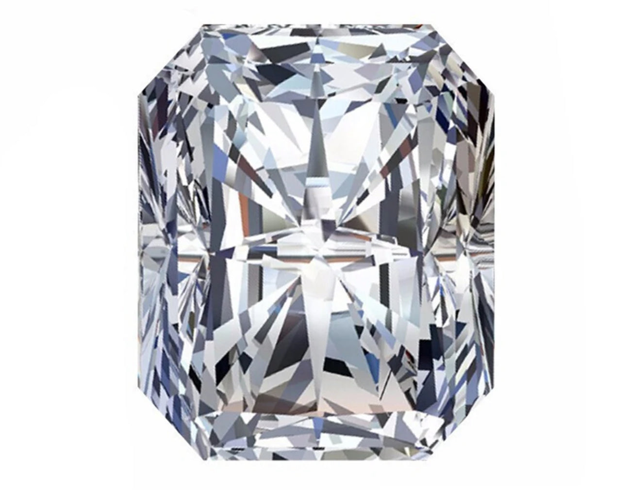 MOISSANITA CORTE RADIANTE 3 CTS 7X9 MM