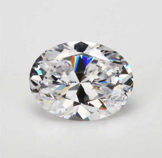 MOISSANITA CORTE OVAL 3CT 8X10MM