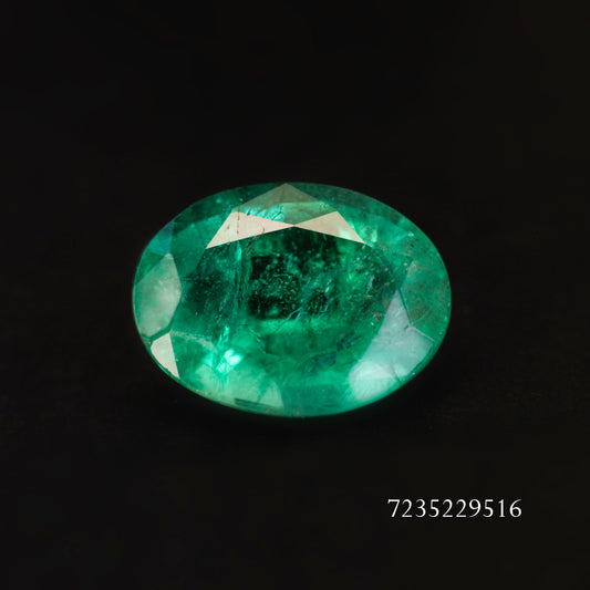 ESMERALDA GIA CORTE OVAL 3.65 CTS
