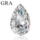 MOISSANITA CORTE PERA 5 CT 9X13 MM
