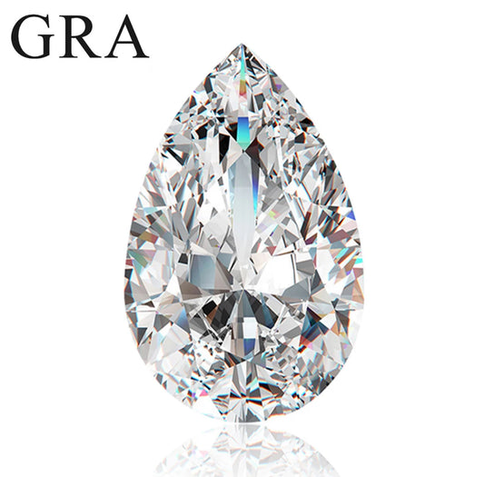 MOISSANITA CORTE PERA 5 CT 9X13 MM