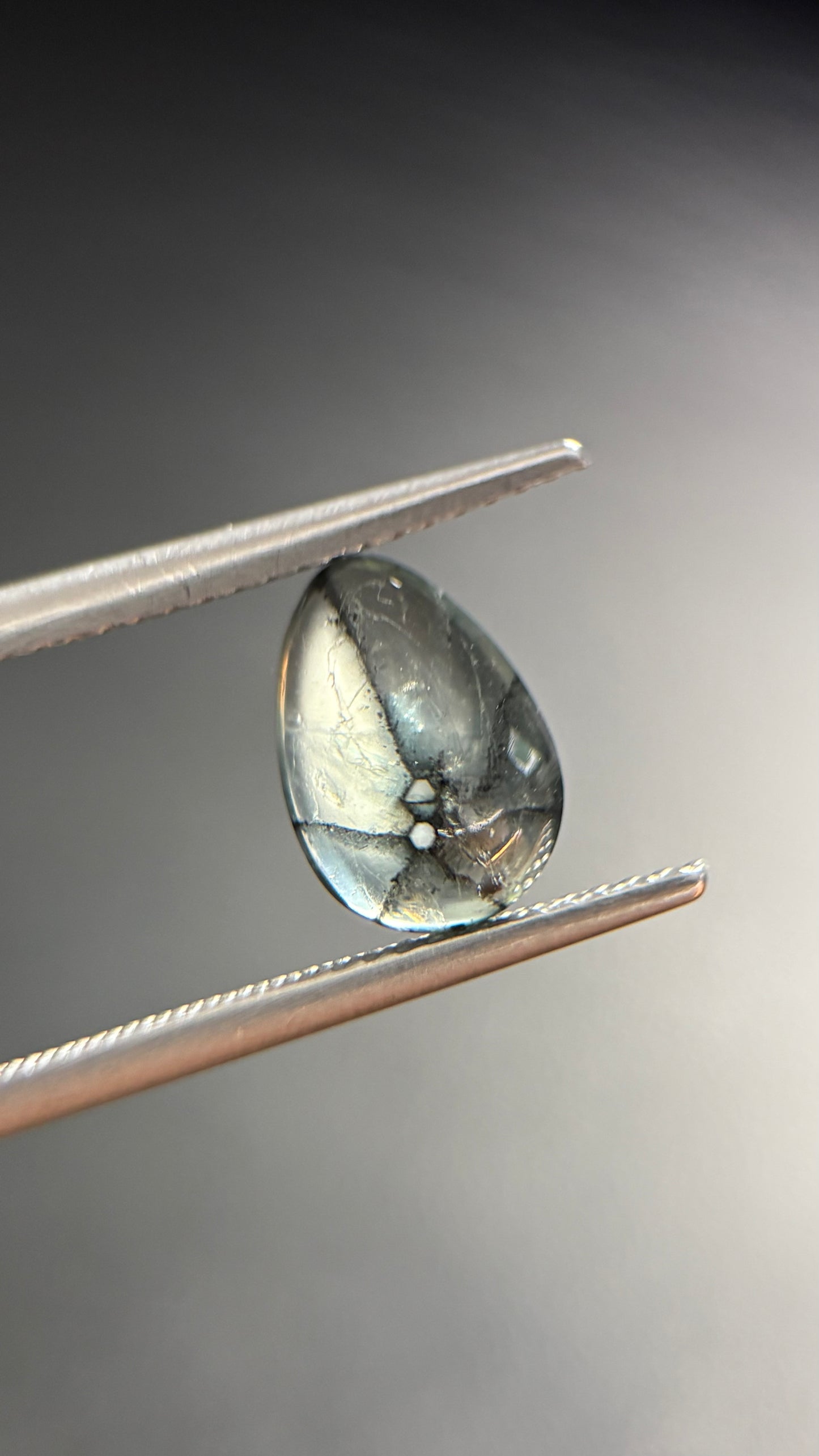 ESMERALDA TRAPICHE  CDTEC  PERA 1.60 CTS 9.51 X 6.85 MM