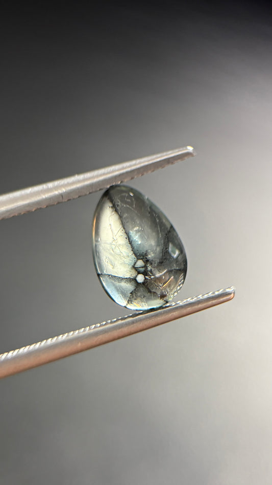 ESMERALDA TRAPICHE  CDTEC  PERA 1.60 CTS 9.51 X 6.85 MM