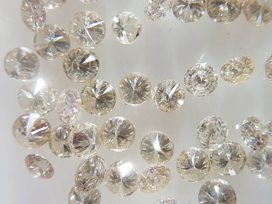 DIAMANTE BRILLANTE NATURAL  J/K  SI 1.15 MM