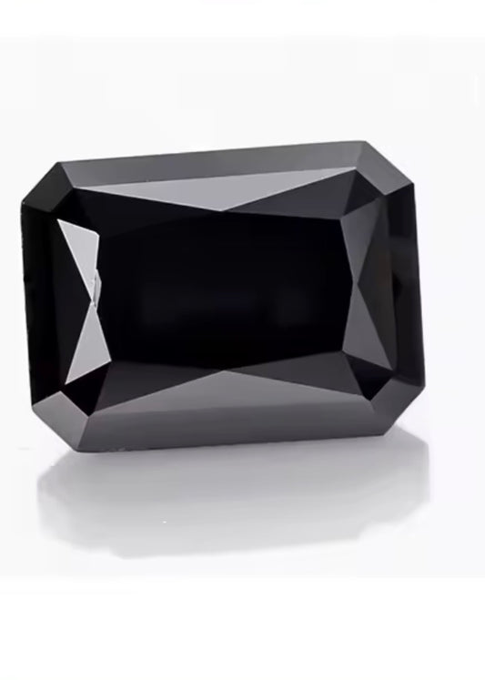 MOISSANITA NEGRA  RADIANTE  DE 0.50 CTS A 5 CTS