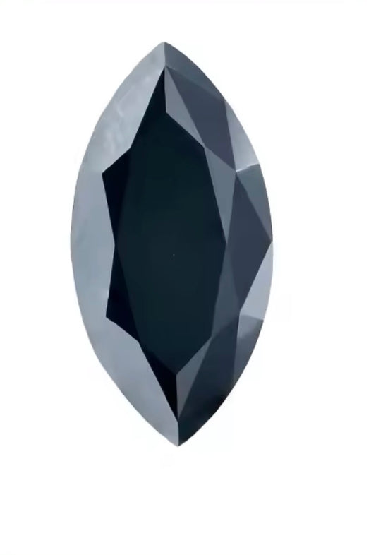 MOISSANITA NEGRA  MARQUISSE   DE 0.50 CTS A 5 CTS