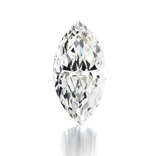 MOISSANITA CORTE MARQUISSE 0.50 CTS 4X8 MM