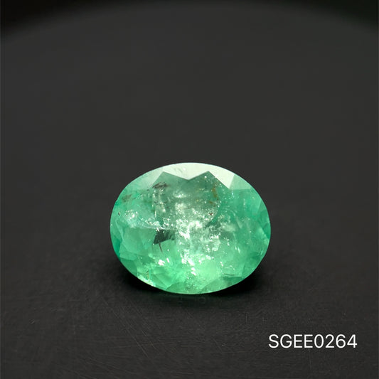 ESMERALDA NATURAL COLOMBIANA 2.09 CTS 9.12 X 7.49 X 5.66 MM