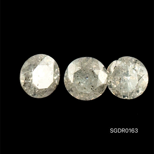DIAMANTE BRILLANTE SALT AND PEPPER  2.3 MM